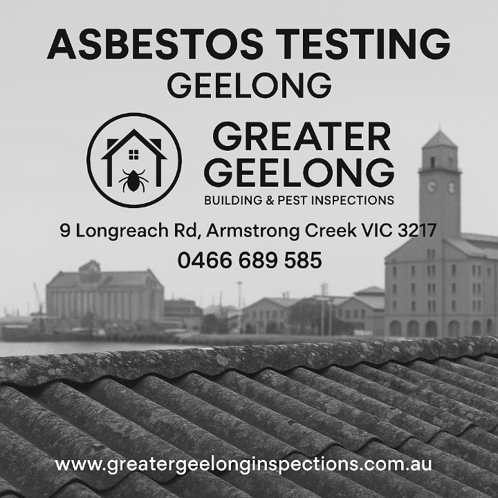 Asbestos testing Geelong — Greater Geelong Building & Pest Inspections, 9 Longreach Rd Armstrong Creek VIC 3217, 0466 689 585